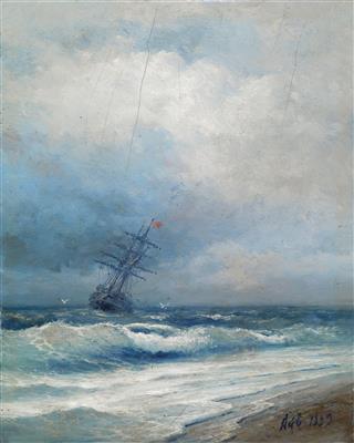 Ivan Constantinowich Aivazovsky - Ölgemälde und Aquarelle des 19. Jahrhunderts