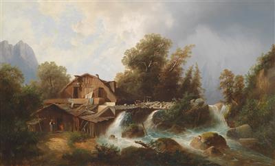 Johann Joseph Rauch - 19th Century Paintings and Watercolours