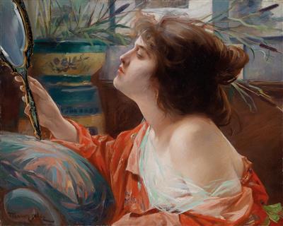 Masson, französischer Künstler, um 1900 - Ölgemälde und Aquarelle des 19. Jahrhunderts