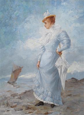 Künstler Ende 19. Jahrhundert - Ölgemälde und Aquarelle des 19. Jahrhunderts