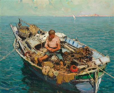Louis Bonamici * - Dipinti a olio e acquarelli del XIX secolo