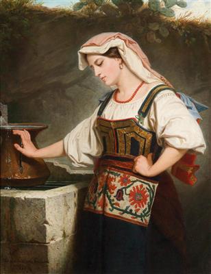 Federica Giulia Gervasoni - Ölgemälde und Aquarelle des 19. Jahrhunderts