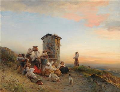 Albert Flamm - Gemälde des 19. Jahrhunderts
