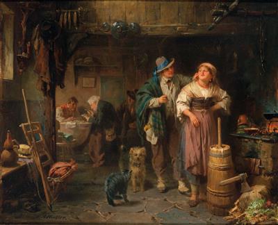 Albert Kindler - Gemälde des 19. Jahrhunderts