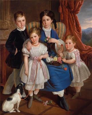 Ernst Christian Moser - Gemälde des 19. Jahrhunderts