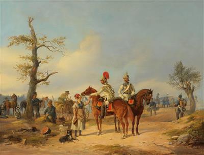 Friedrich "Fritz" Schulz - 19th Century Paintings