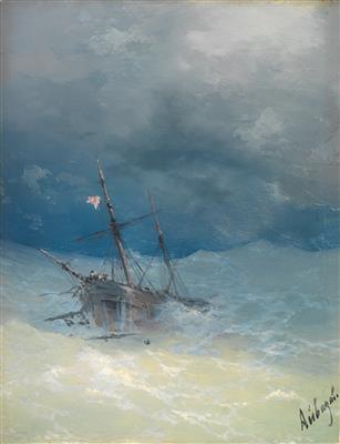 Ivan Konstantinovich Aivazovsky - Gemälde des 19. Jahrhunderts
