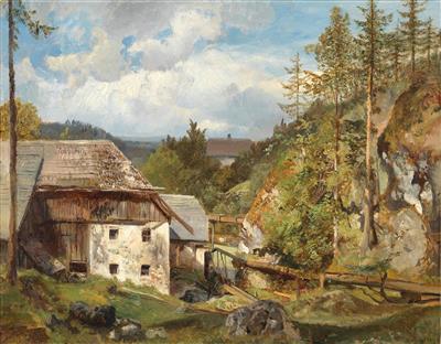 Jakob Schindler - Dipinti del XIX secolo
