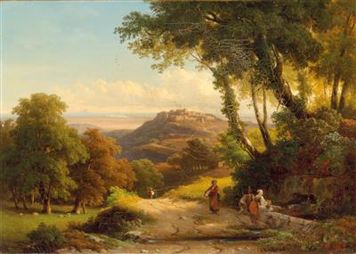 Johann (Giovanni) Varrone - 19th Century Paintings