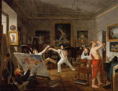 Joseph Weidner - 19th Century Paintings