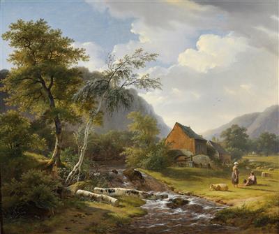 Pierre Jean Hellemans - 19th Century Paintings
