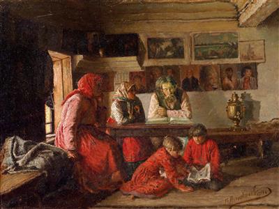 Piotr Ivanovich Petrovichev * - Gemälde des 19. Jahrhunderts