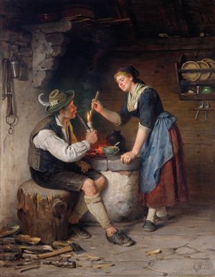 Rudolf Epp - Gemälde des 19. Jahrhunderts