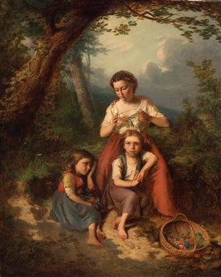 Theodore Gerard - Gemälde des 19. Jahrhunderts
