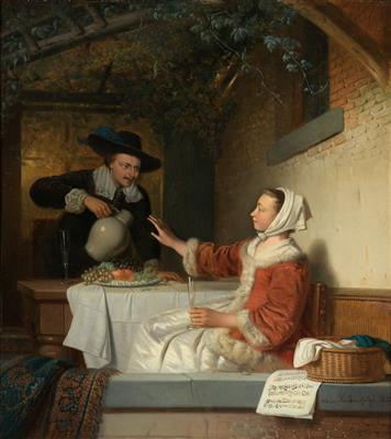Adrien Ferdinand de Braekeleer - Obrazy 19. století