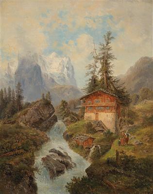 Gustav Barbarini - Dipinti a olio e acquarelli del XIX secolo