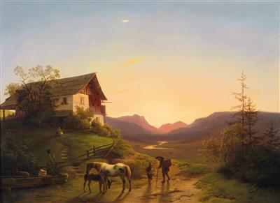 Ignaz Raffalt - 19th Century Paintings and Watercolours