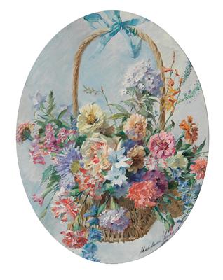 Madeleine Jeanne Lemaire (née Coll) - Dipinti a olio e acquarelli del XIX secolo