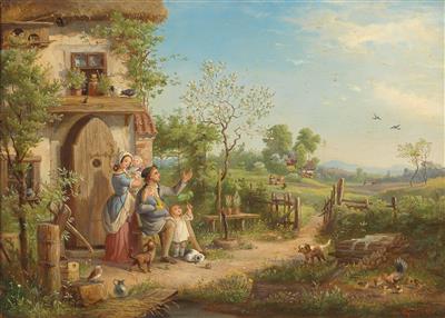 Eduard von Weeber - Ölgemälde und Aquarelle des 19. Jahrhunderts