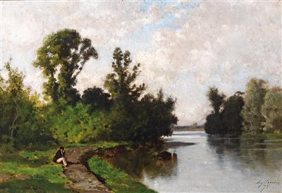 Eugene Ciceri - Dipinti a olio e acquarelli del XIX secolo