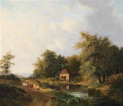 Hendrik Verpoeken - 19th Century Paintings and Watercolours