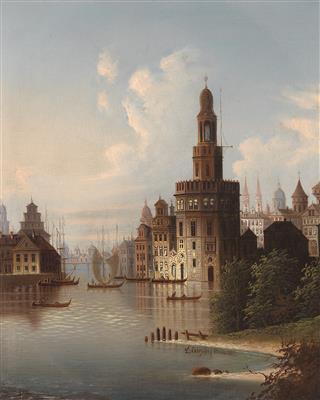 J. Wilhelm Jankowsky zugeschrieben - Ölgemälde und Aquarelle des 19. Jahrhunderts