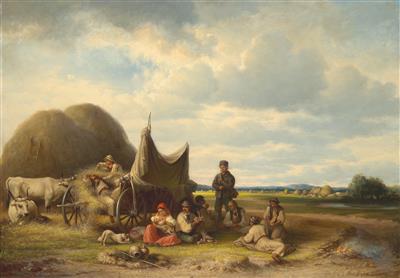 Pal Böhm - Dipinti a olio e acquarelli del XIX secolo