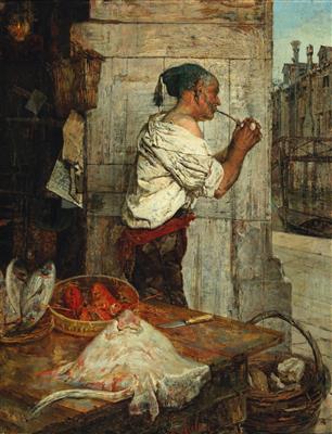 Alessandro Milesi * - Gemälde des 19. Jahrhunderts