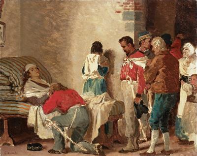 Giuseppe Sciuti - Gemälde des 19. Jahrhunderts