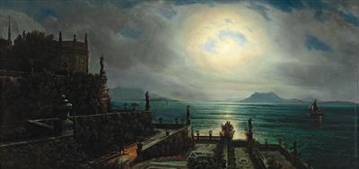 Gustav Adolf Amberger - 19th Century Paintings
