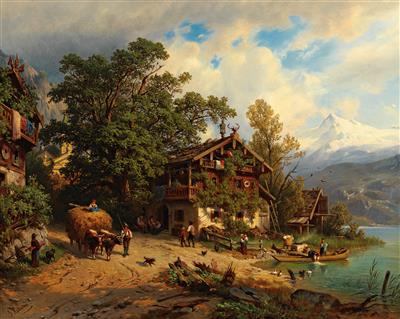 Johann (Giovanni) Varrone - 19th Century Paintings