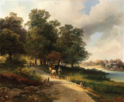 Josef Holzer - 19th Century Paintings