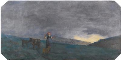 Pietro Pajetta - Gemälde des 19. Jahrhunderts