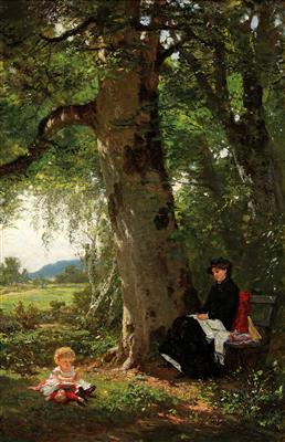 Wilhelm Amberg - Gemälde des 19. Jahrhunderts