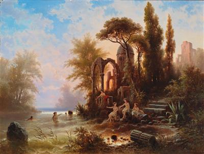 Albert Rieger - Dipinti a olio e acquarelli del XIX secolo