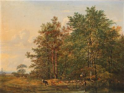 Georgius Johannes Jacobus van Os - Ölgemälde und Aquarelle des 19. Jahrhunderts