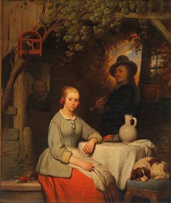 Ferdinand de Braekeleer - Dipinti a olio e acquarelli del XIX secolo
