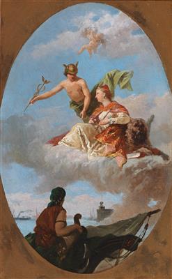 Giovanni Battista Tiepolo <b>Follower </b> - 19th Century Paintings and Watercolours
