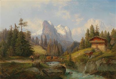 Gustav Barbarini - Dipinti a olio e acquarelli del XIX secolo