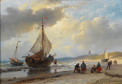 Andreas Schelfhout - 19th Century Paintings