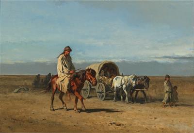 August Xaver Karl Ritter von Pettenkofen - Gemälde des 19. Jahrhunderts