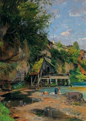 Eduard Zetsche - Gemälde des 19. Jahrhunderts