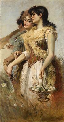 Egisto Lancerotto - Gemälde des 19. Jahrhunderts