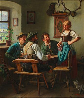 Emil Rau - Gemälde des 19. Jahrhunderts