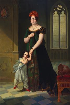 Francois-Joseph Kinson - Gemälde des 19. Jahrhunderts