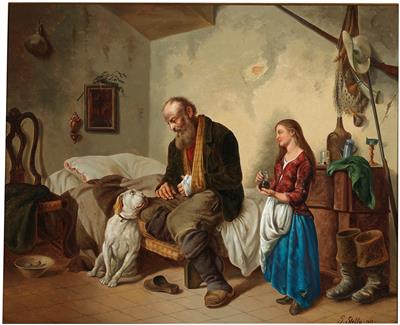Guglielmo Stella - 19th Century Paintings