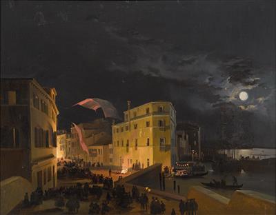 Ippolito Caffi - Gemälde des 19. Jahrhunderts