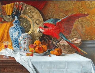 Adrien Moreau - Dipinti a olio e acquarelli del XIX secolo