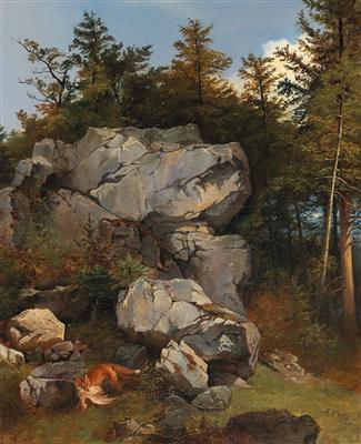 Carl Borromäus Burde (Bourde) - 19th Century Paintings and Watercolours