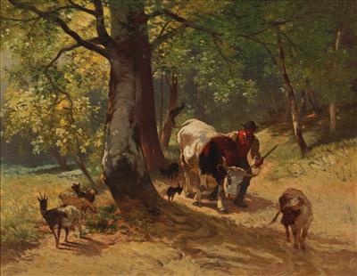 Conrad Bühlmayer attributed - 19th Century Paintings and Watercolours